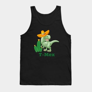 Fun T-Mex Design For The Holiday Cinco De Mayo Tank Top